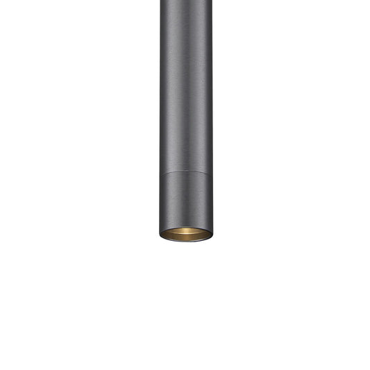 Lámpara Colgante Slim Anodizada G9 Aluminio Cable Textil CristalRecord - imagen 2 | CristalRecord