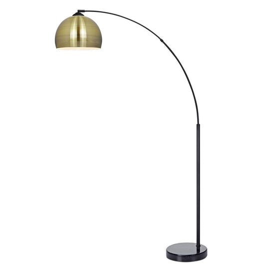 Lámpara de Pie Noova 178 cm E27 Oro Viejo CristalRecord - vista principal | CristalRecord