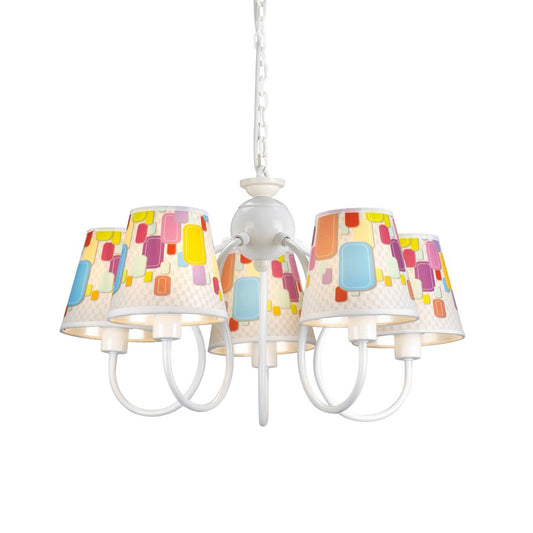 Lámpara de Techo Infantil Candy 50 cm Plástico Colores Geométricos CristalRecord - vista principal | CristalRecord