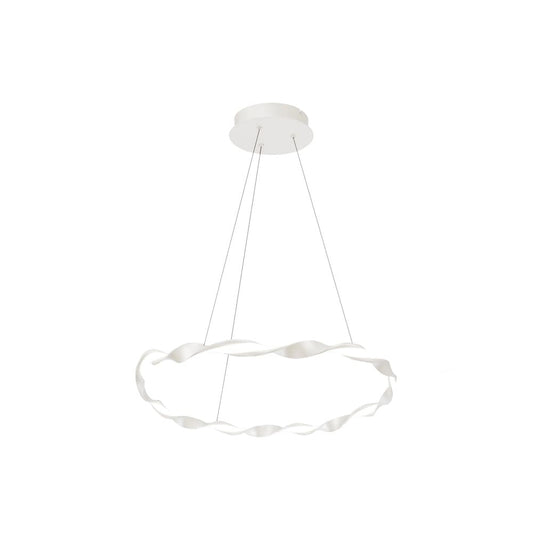 Lámpara de Techo LED Sand 51 cm 22W 1760 lm 3000 K Blanca CristalRecord - vista principal | CristalRecord