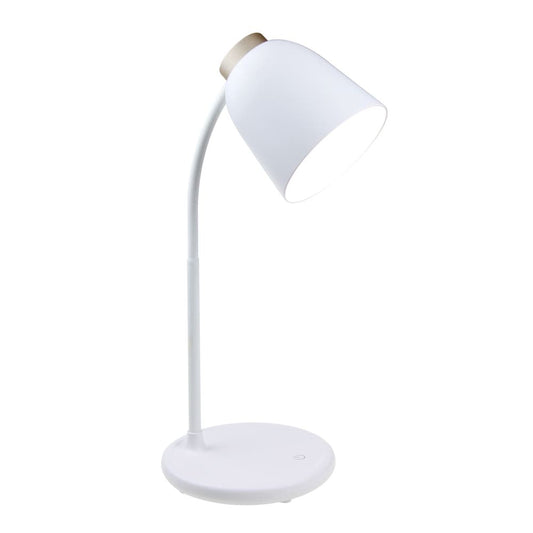 Lámpara de Escritorio LED Hadar 4W CCT Dimmable Blanca CristalRecord - vista principal | CristalRecord