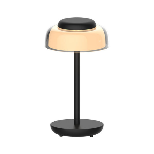 Lámpara de Mesa Lina 30,5 cm LED 3W 280 lm 3000K RGB Negra CristalRecord - vista principal | CristalRecord