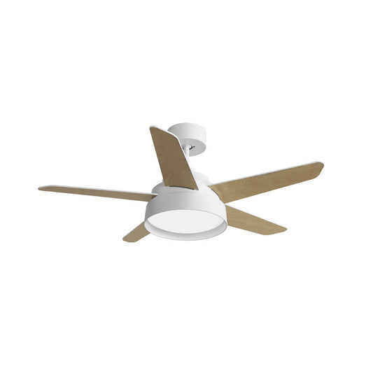 Ventilador de Techo Lebeche Blanco/Blanco-Blanco/Haya – vista 2 · Ref. 180791501