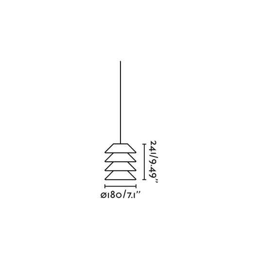 Colgante exterior 7213 Beige – vista 2 · Ref. 72127-164