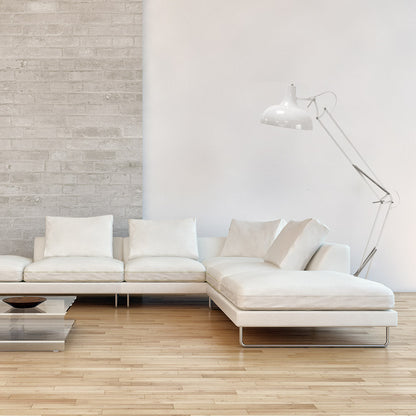 Pie Salón moderno Malik Blanco – vista 2 · Ref. 161441001