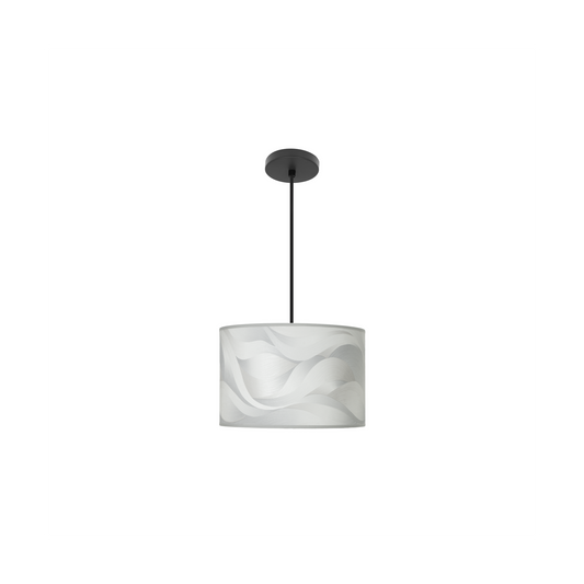 Lámpara Colgante Moda 30 cm Pantalla Textil Fabrilamp - vista principal | Fabrilamp / Abrila · Ref. 212493039