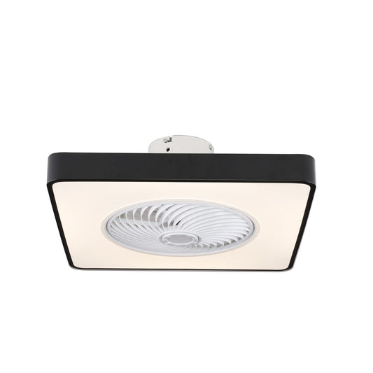 Ventilador de Techo Plafón LED Monic 40W CCT CristalRecord - vista principal | CristalRecord