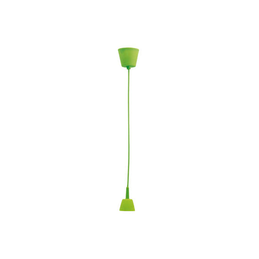 Montura para Lámpara Colgante E27 Verde Regulable Fabrilamp - vista principal | Fabrilamp / Abrila
