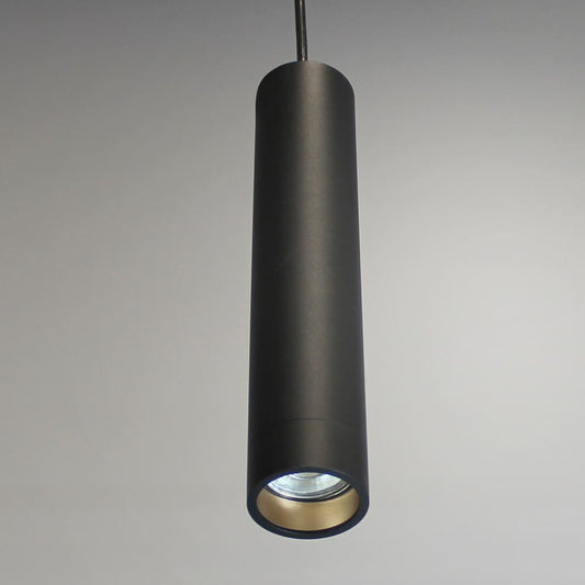 Lámpara Colgante Cilíndrica Ari GU10 30 cm Negra CristalRecord - imagen 2 | CristalRecord
