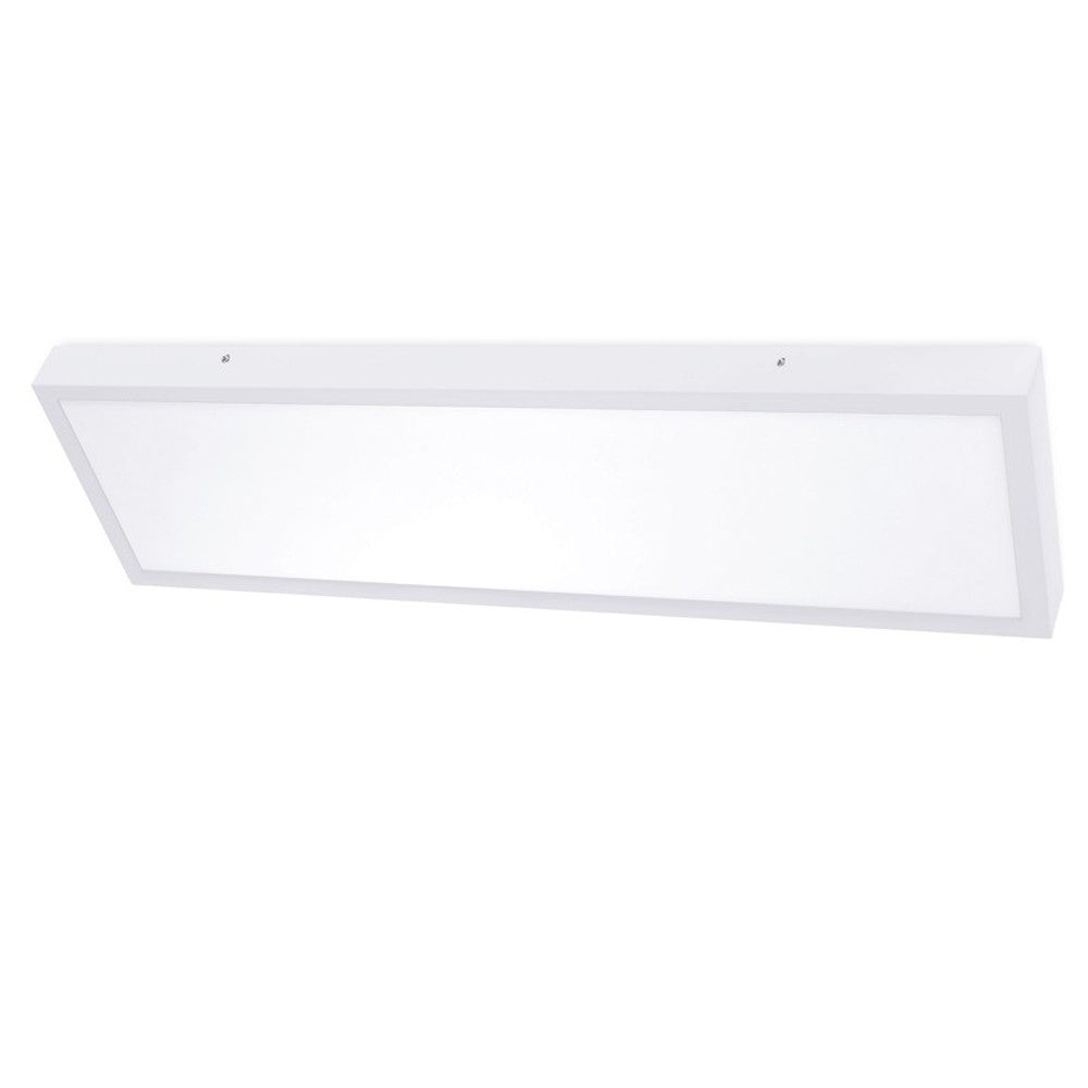 Plafón de Superficie LED Eduba 40W Blanco 3 Temperaturas CristalRecord - vista principal | CristalRecord