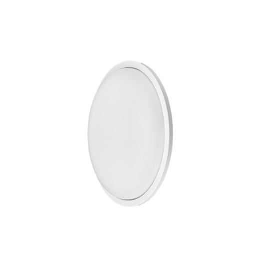 Aplique de Pared LED Pirineo Redondo 18W Blanco IP54 Fabrilamp - vista principal | Fabrilamp / Abrila · Ref. 245961801
