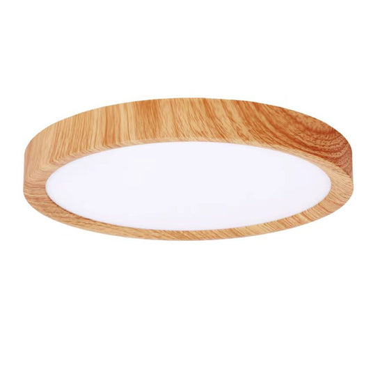 Plafón de Techo LED Mery 25 mm 24W 2420 lm CCT Madera CristalRecord - vista principal | CristalRecord
