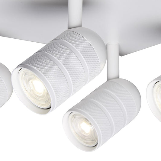 Plafón de Techo Mycro Blanco 4 Luces GU10 20 cm CristalRecord - imagen 2 | CristalRecord