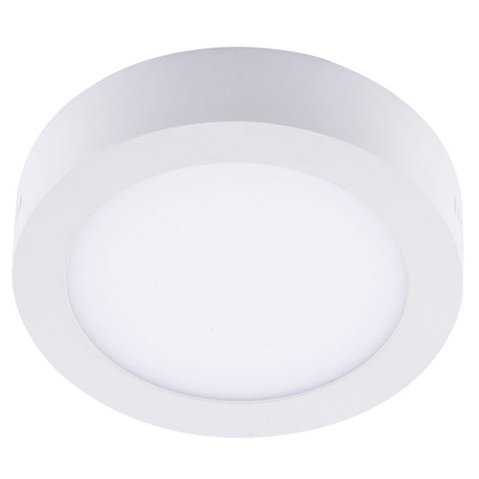 Plafón LED de Superficie Know 18W Redondo Blanco CristalRecord - vista principal | CristalRecord