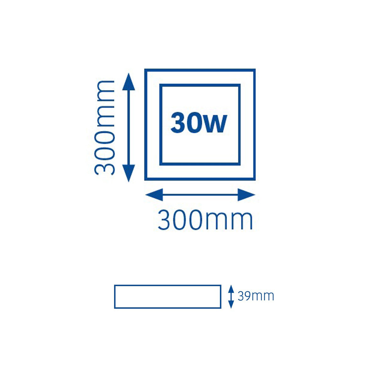Plafón LED de Superficie Know 30W 4000K Cuadrado Blanco CristalRecord - imagen 4 | CristalRecord