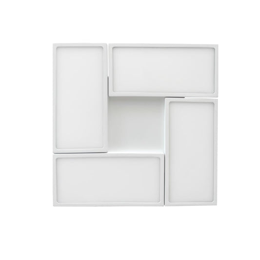 Plafón LED Moderno 36,2 cm 60W 3600 lm 3000K Regulable Blanco CristalRecord - imagen 2 | CristalRecord