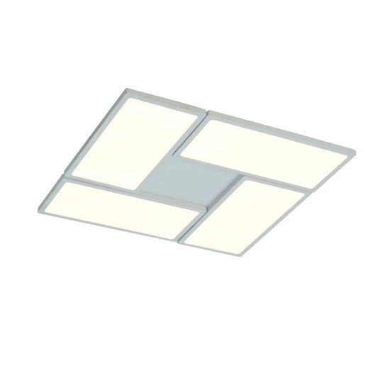 Plafón LED Moderno 36,2 cm 60W 3600 lm 3000K Regulable Blanco CristalRecord - vista principal | CristalRecord