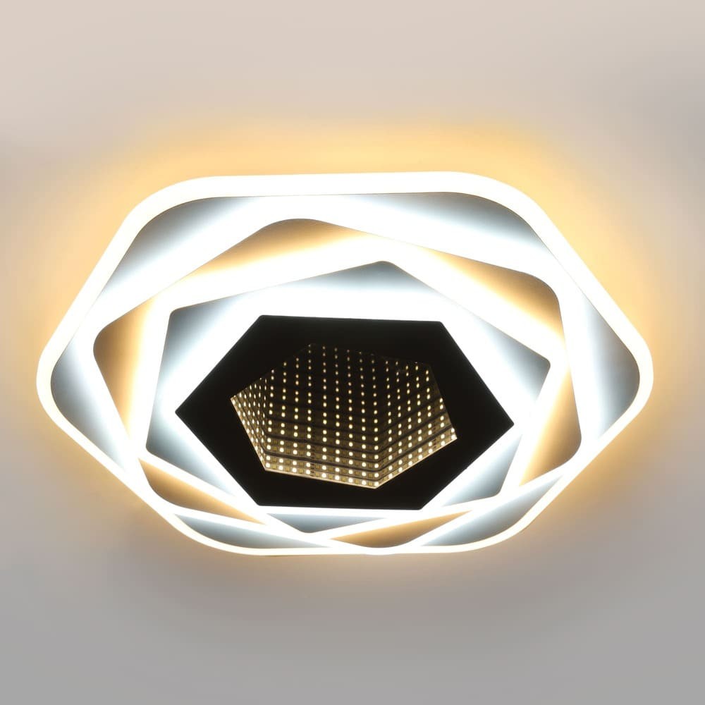 Plafón LED de Techo Ness 60W CCT Dimmable con Mando CristalRecord - imagen 2 | CristalRecord