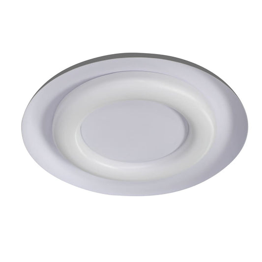 Plafón LED Jara 50 cm 36W 2120 lm 3000K Blanco y Gris CristalRecord - vista principal | CristalRecord