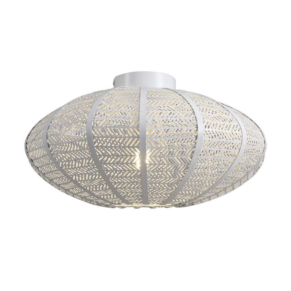 Plafón de Techo Simón 42 cm Blanco 1 x E-27 AJP - vista principal | AJP / Alemar