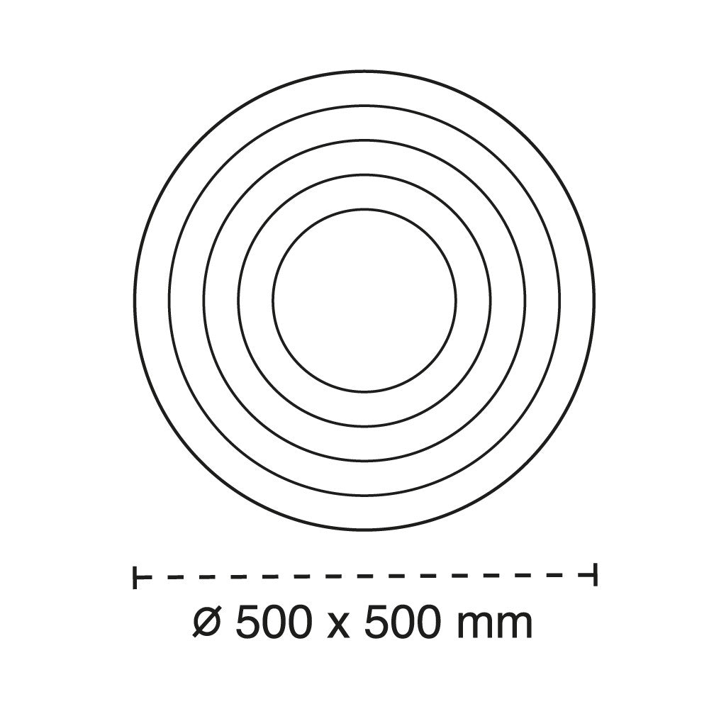 Plafón Smart Mei 3D 50 cm LED 125W 3CCT 10900 lm Regulable CristalRecord - imagen 4 | CristalRecord