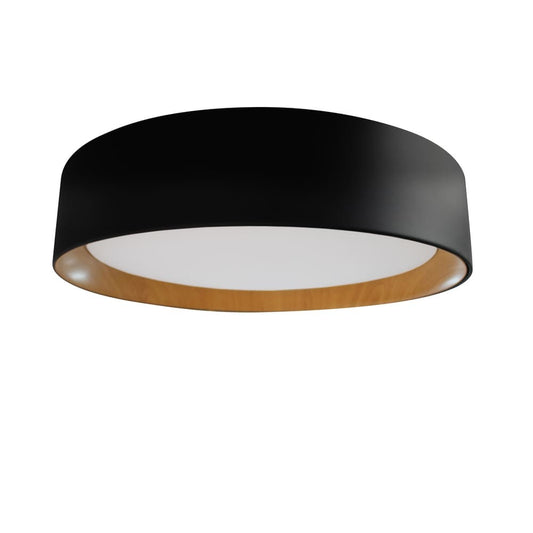 Plafón de Techo LED Lea Negro 60W 3020 lm 3000K CristalRecord - imagen 2 | CristalRecord