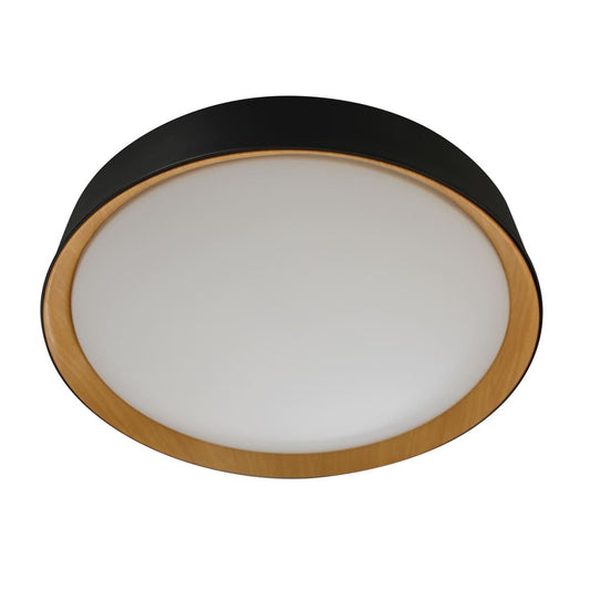 Plafón de Techo LED Lea 72W 3610 lm 3000K Negro Madera CristalRecord - imagen 2 | CristalRecord