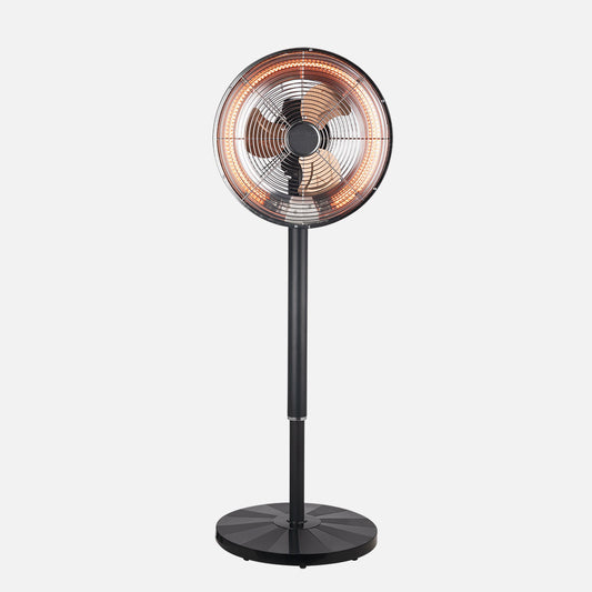 Ventilador de Pie Practico Negro – vista 2 · Ref. 259242009
