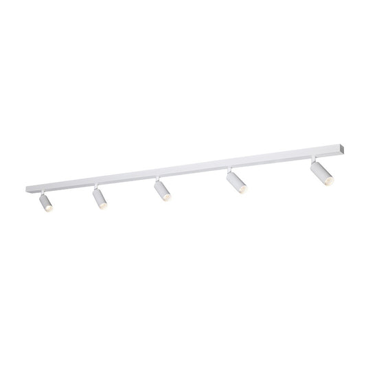 Regleta de Techo Slim 5 Focos G9 115 cm Blanco Arenado CristalRecord - vista principal | CristalRecord