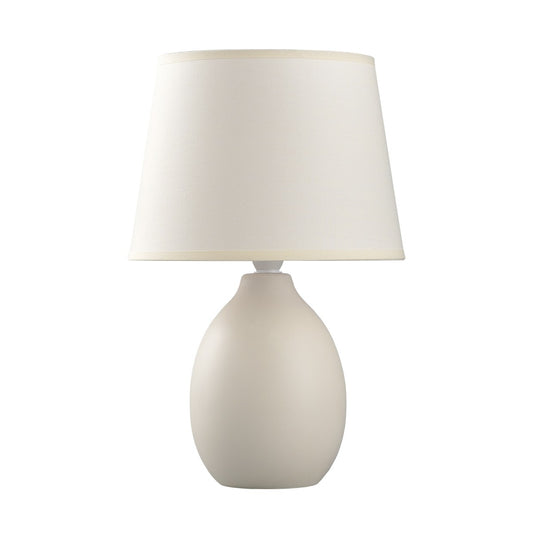 Lámpara de Sobremesa Preston 33 cm Cerámica Beige AJP - vista principal | AJP / Alemar