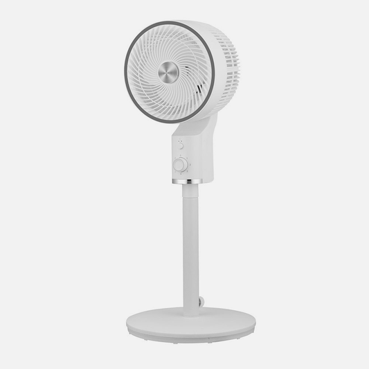 Ventilador de Pie Talamo Blanco / Cromo – vista 2 · Ref. 236741065