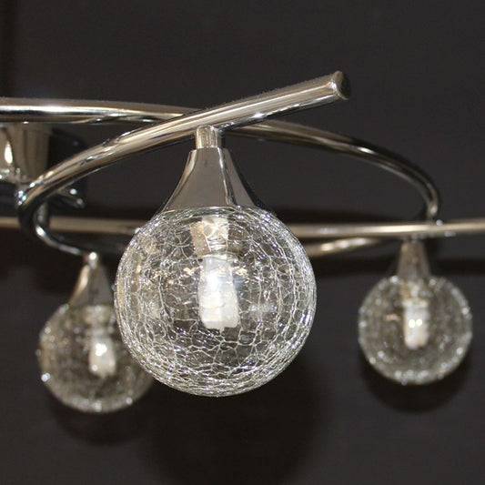 Lámpara de Techo Telescópica Lotto 6 Luces G9 Cromo Moderna CristalRecord - imagen 2 | CristalRecord