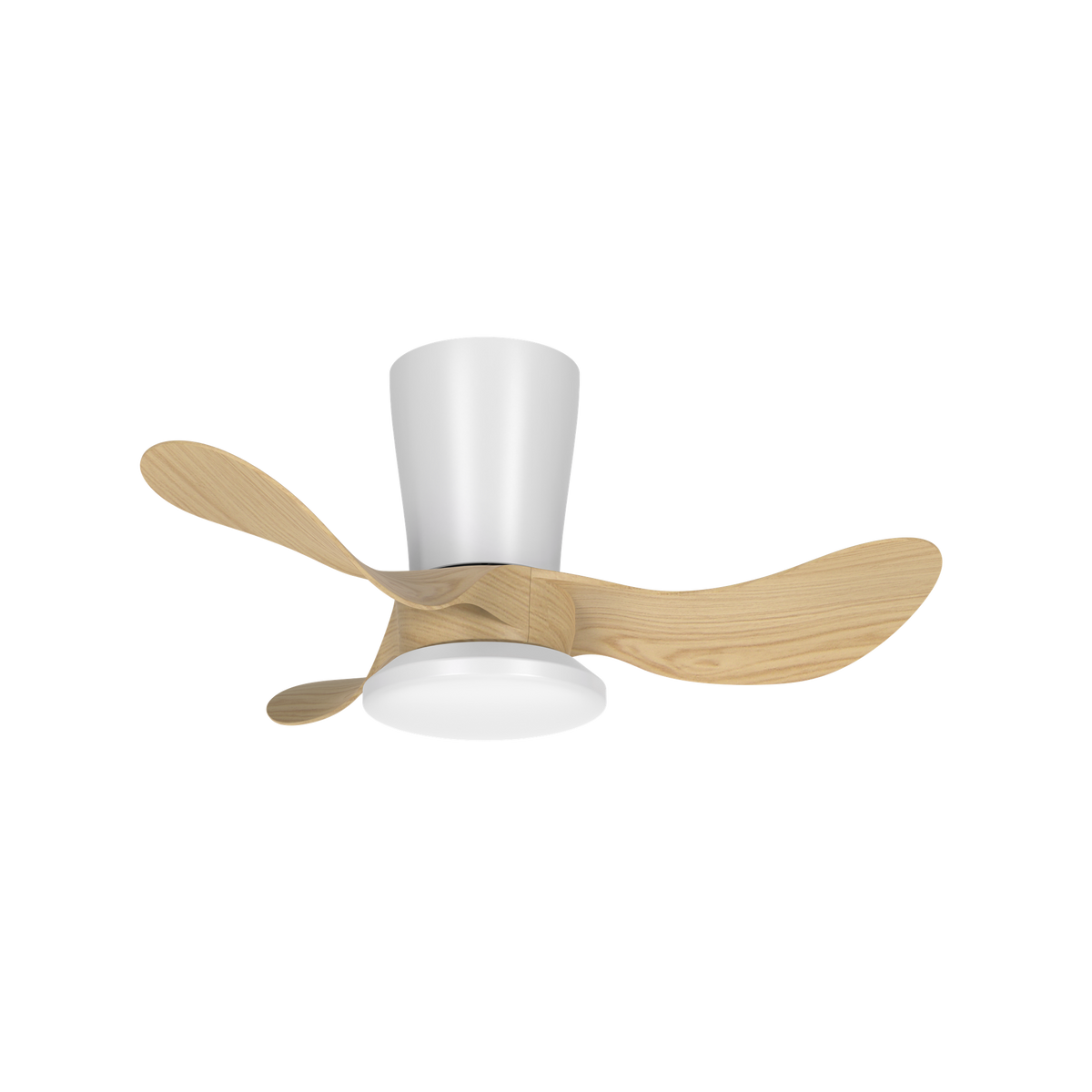 Ventilador de Techo Triollo Blanco / Haya – vista principal · Ref. 273391368