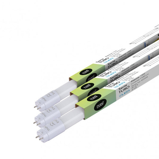 Tubo LED T8 Fabriplus 18 W 120 cm Blanco Natural Fabrilamp - vista principal | Fabrilamp / Abrila