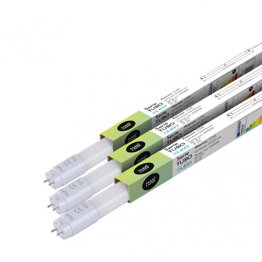 Tubo LED T8 Fabriplus 22W 150 cm Blanco Natural Fabrilamp - vista principal | Fabrilamp / Abrila