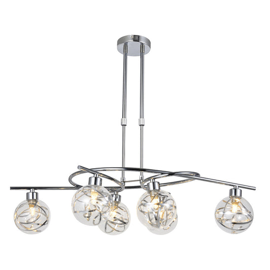 Lámpara Moderna Varanasi Cromo – vista 2 · Ref. 154456020