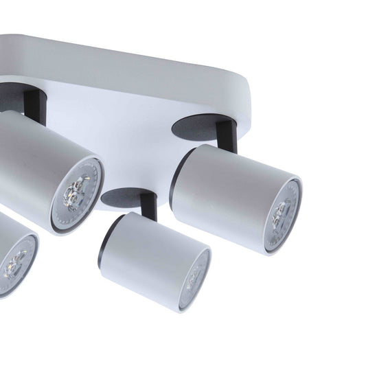 Regleta de Focos Orientables Veleta 4x GU10 Metal CristalRecord - imagen 2 | CristalRecord