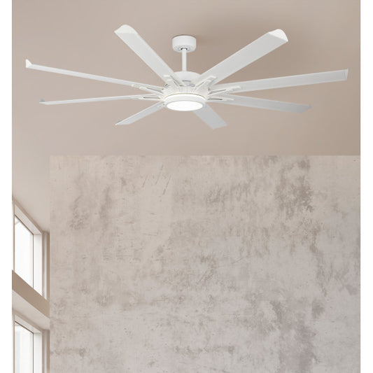 Ventilador de Techo con Luz Grado 198 cm Blanco Fabrilamp - vista principal | Fabrilamp / Abrila