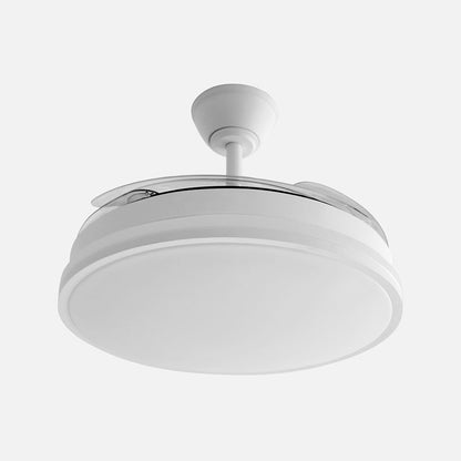 Ventilador Guerrero fabricado en Metal y ABS color Blanco