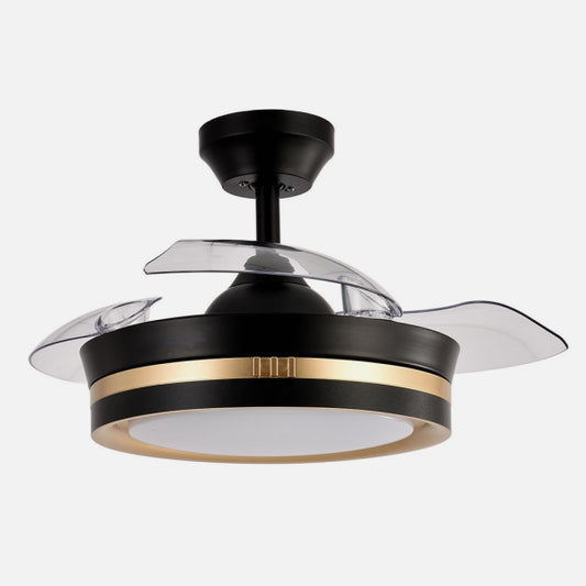 Ventilador de Techo con Luz Viper 91 cm Negro y Oro Fabrilamp - vista principal | Fabrilamp / Abrila