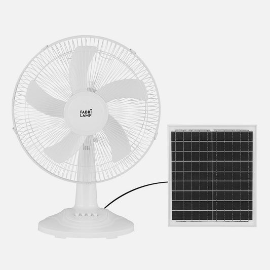 Ventilador Solares Abanico Blanco – vista 2 · Ref. 186971001