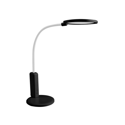 Flexo Led Verne Negro / Blanco – vista principal · Ref. 206371009