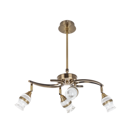 Lámpara Moderna Zodiaco Cuero – vista principal · Ref. 076654014