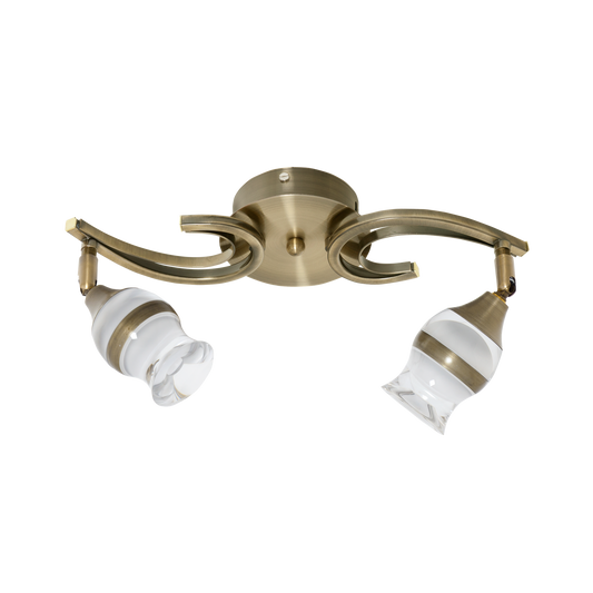 Aplique LED Zodiaco 10 W con Tulipas Orientables Fabrilamp - vista principal | Fabrilamp / Abrila · Ref. 076652014